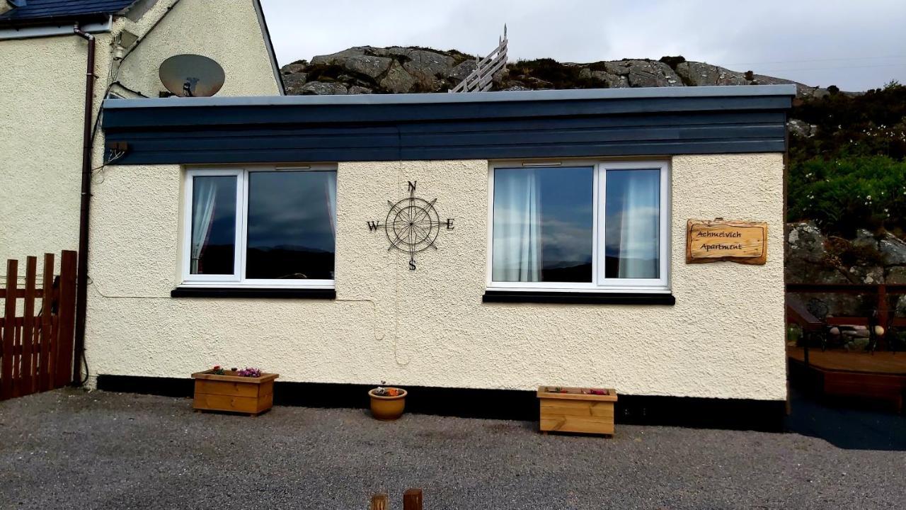 Ferienwohnung Achmelvich View self catering Lochinver Exterior foto