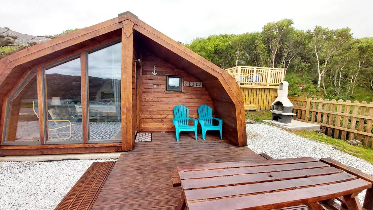 Ferienwohnung Achmelvich View self catering Lochinver Exterior foto