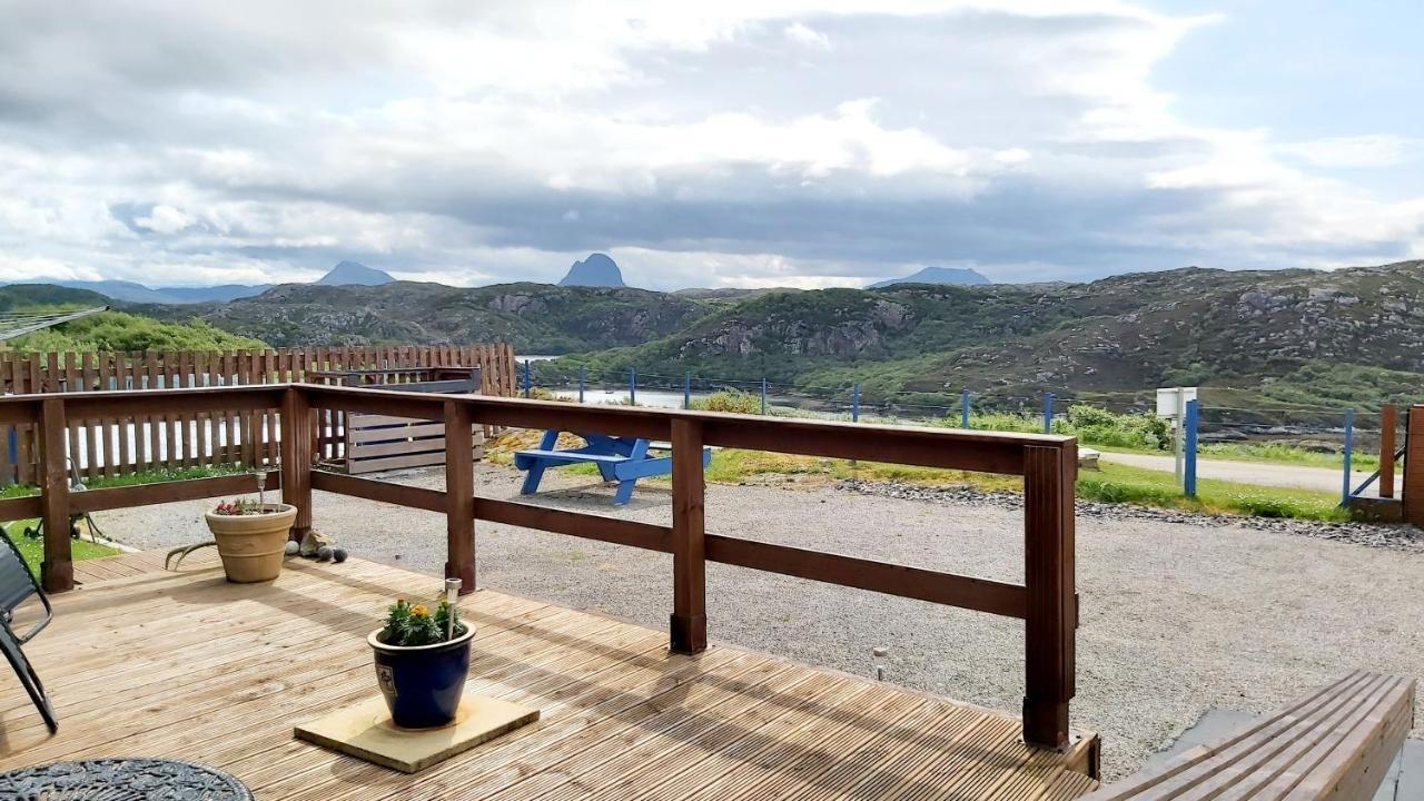 Ferienwohnung Achmelvich View self catering Lochinver Exterior foto