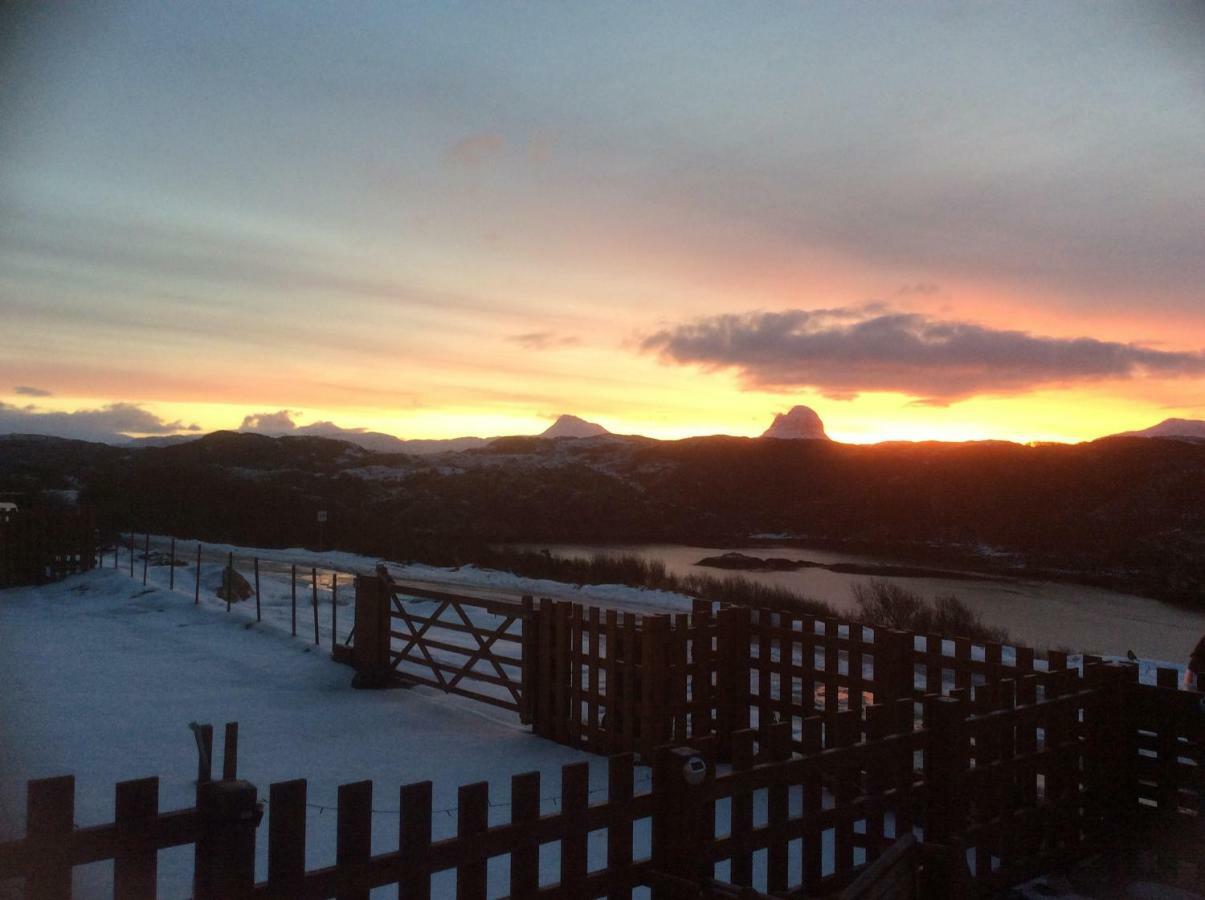 Ferienwohnung Achmelvich View self catering Lochinver Exterior foto