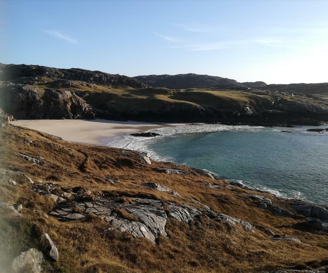 Ferienwohnung Achmelvich View self catering Lochinver Exterior foto