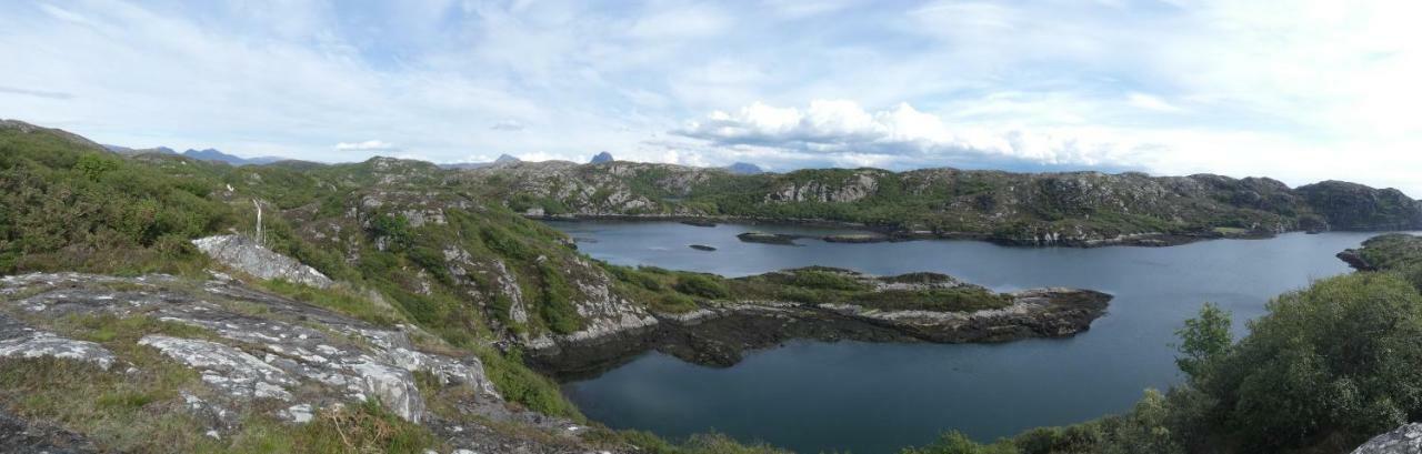 Ferienwohnung Achmelvich View self catering Lochinver Exterior foto