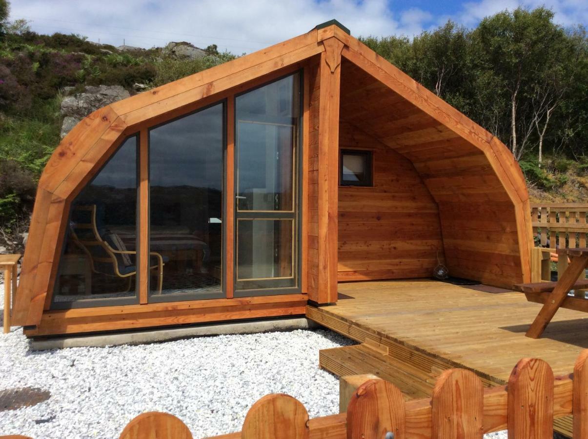 Ferienwohnung Achmelvich View self catering Lochinver Exterior foto