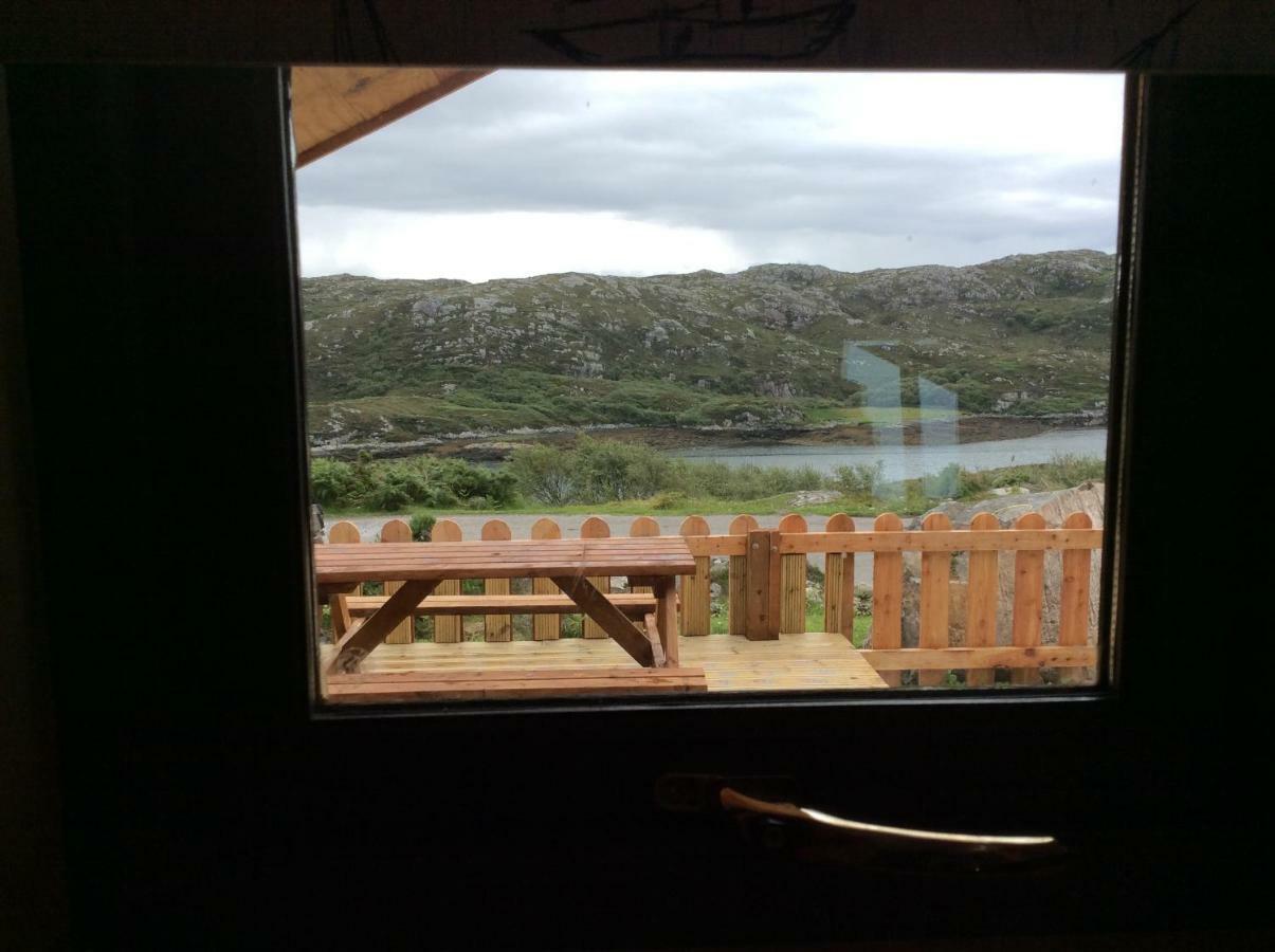 Ferienwohnung Achmelvich View self catering Lochinver Exterior foto