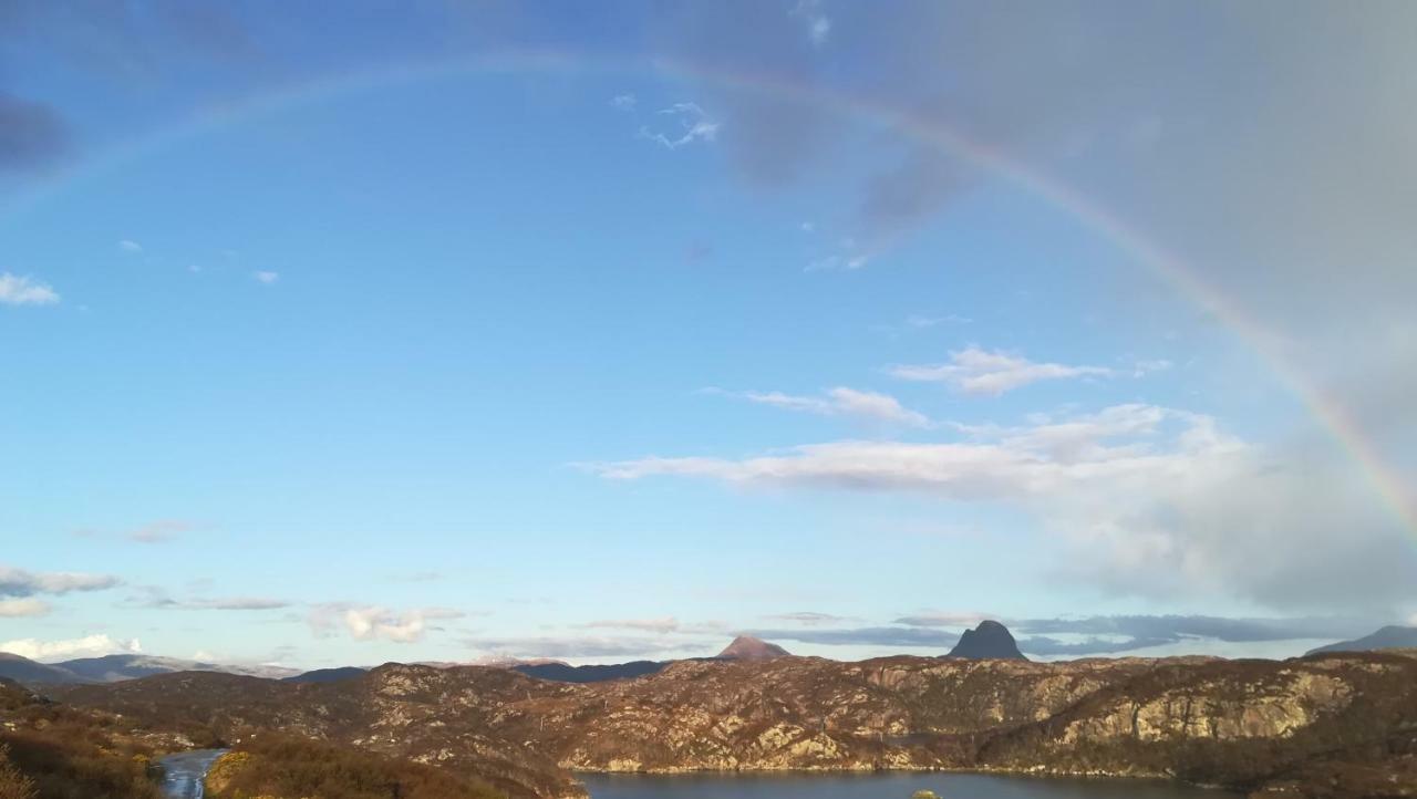 Ferienwohnung Achmelvich View self catering Lochinver Exterior foto