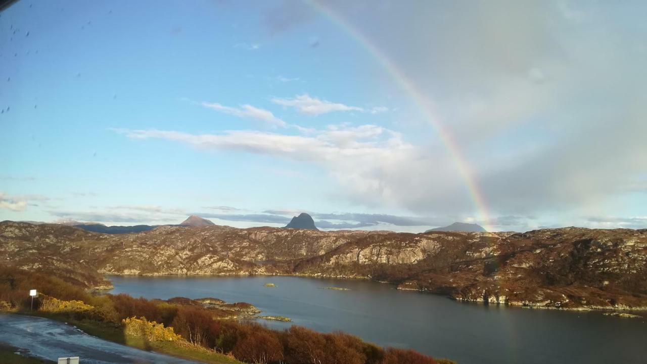 Ferienwohnung Achmelvich View self catering Lochinver Exterior foto