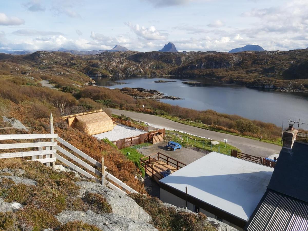 Ferienwohnung Achmelvich View self catering Lochinver Exterior foto